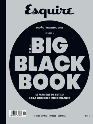 cover image of The Big Black Book-España